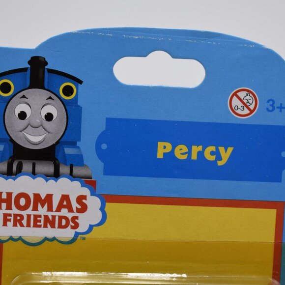 Percy 6 Green Engine ERTL Diecast Thomas & Friends Wooden Railway Train 2000 New - Picture 2 of 12